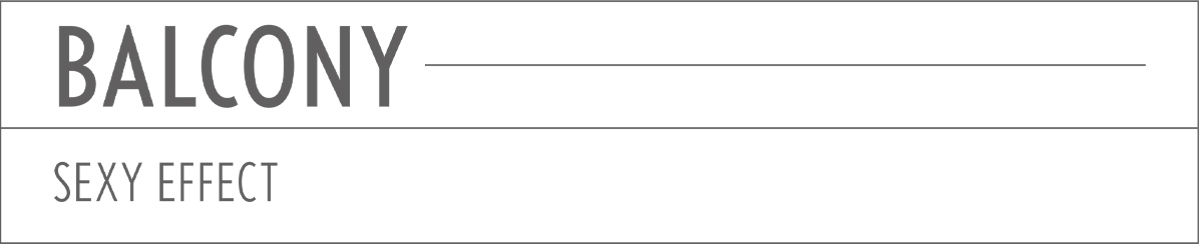 balcony - sexy effect